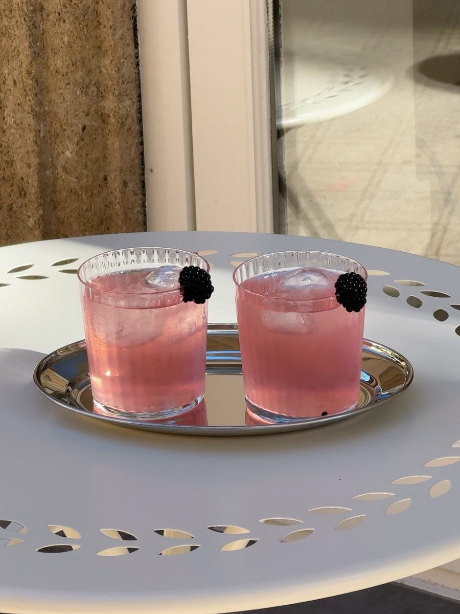 Boissons de saison chez Saudade à Aix-en-Provence